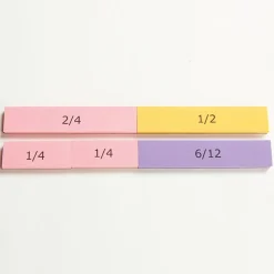 TTS Foam Magnetic Fraction Action Bar 123pcs