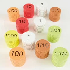 TTS Foam Place Value Counters Teacher Version 120pcs