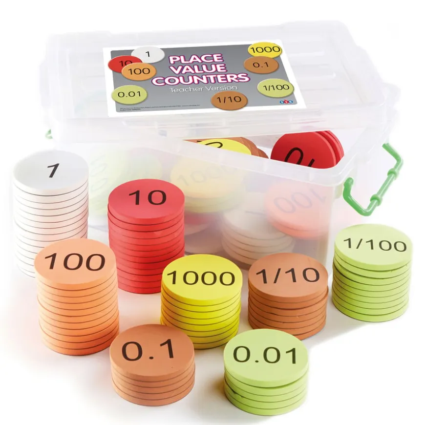 TTS Foam Place Value Counters Teacher Version 120pcs