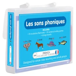 TTS French Phonics Vocabulary Builder Activity Cards 46pk