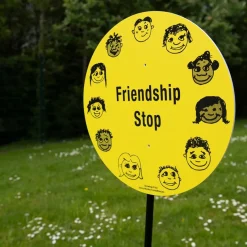 TTS Friendship Stop Playground Sign