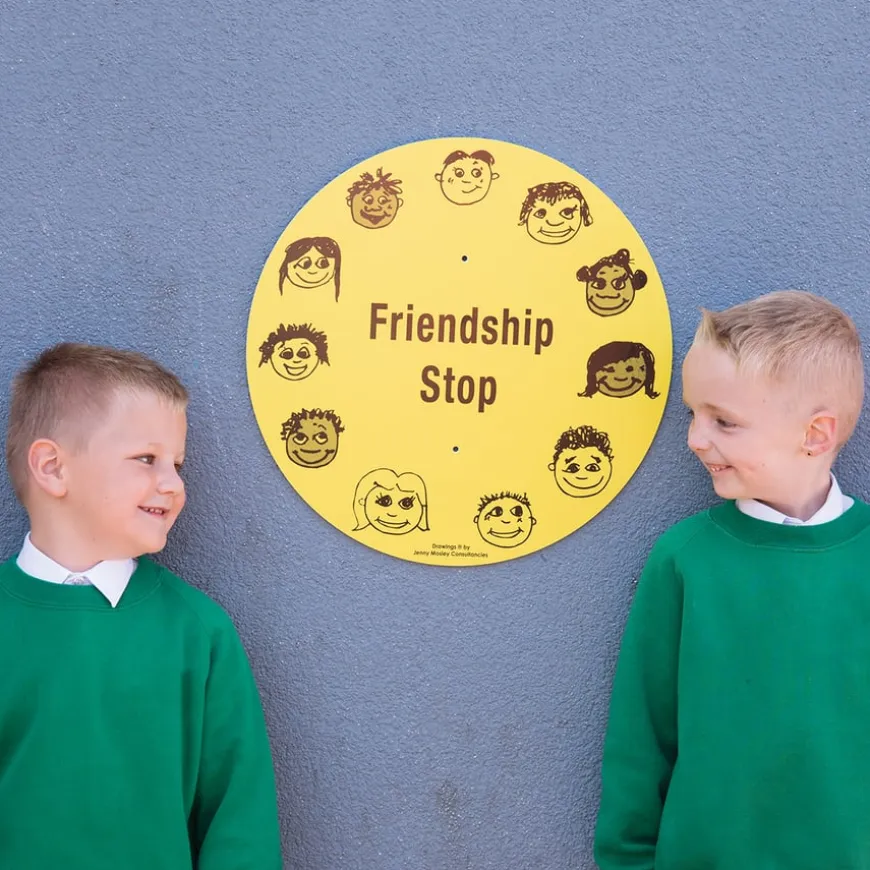TTS Friendship Stop Playground Sign