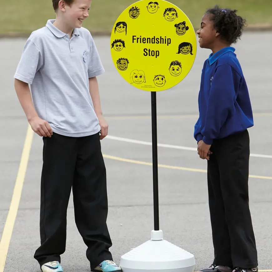 TTS Friendship Stop Playground Sign