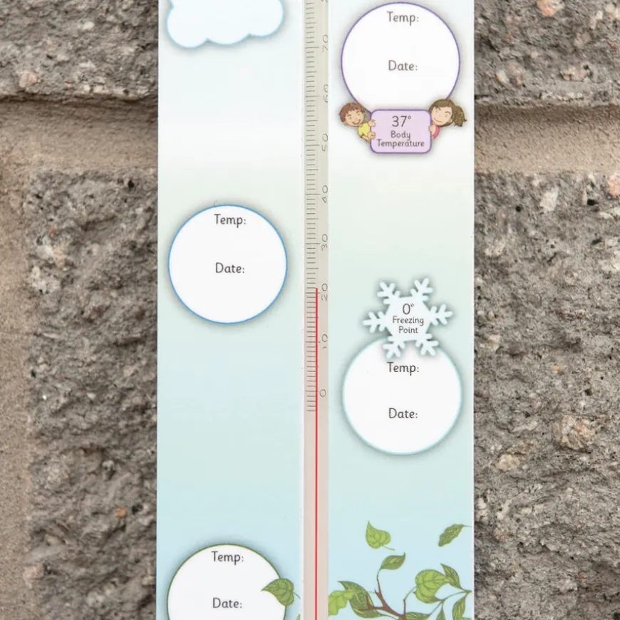 TTS Giant Classroom and Outdoor Thermometer