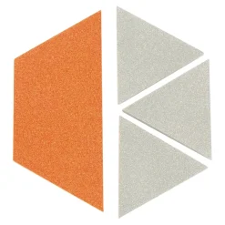 TTS Giant Glitter Mosaic Shapes