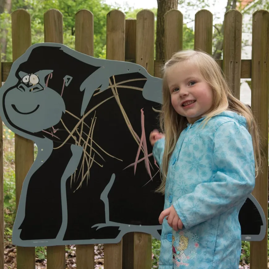 TTS Giant Jungle Outdoor Chalkboards Assorted 5pk
