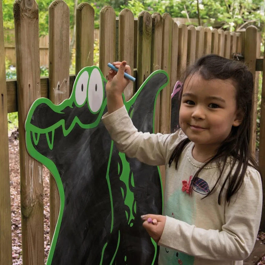 TTS Giant Jungle Outdoor Chalkboards Assorted 5pk