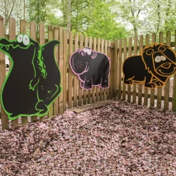 TTS Giant Jungle Outdoor Chalkboards Assorted 5pk
