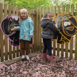 TTS Giant Jungle Outdoor Chalkboards Assorted 5pk