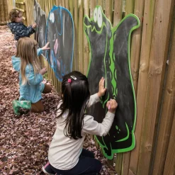 TTS Giant Jungle Outdoor Chalkboards Assorted 5pk