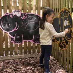 TTS Giant Jungle Outdoor Chalkboards Assorted 5pk