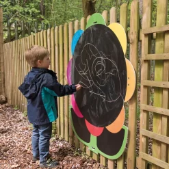 TTS Giant Mark Making Chalkboard Daisy