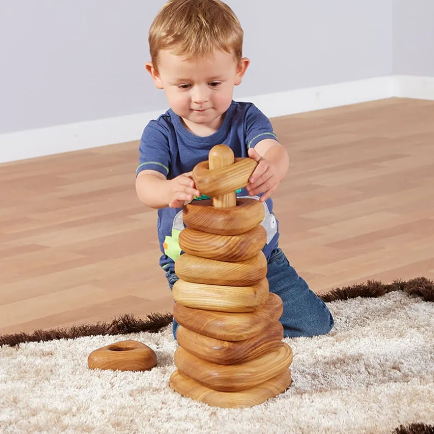 TTS Giant Wooden Stacking Tower Pyramids