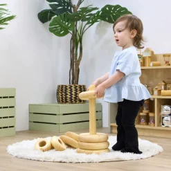 TTS Giant Wooden Stacking Tower Pyramids