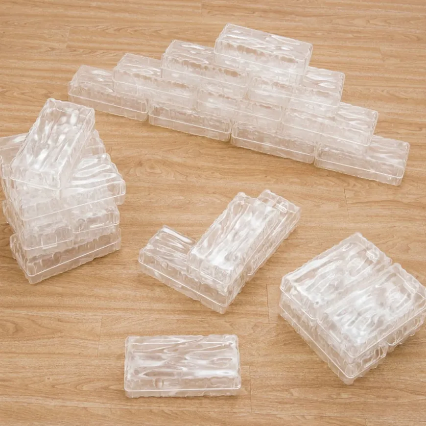 TTS Glacier Effect Clear Plastic Ice Bricks