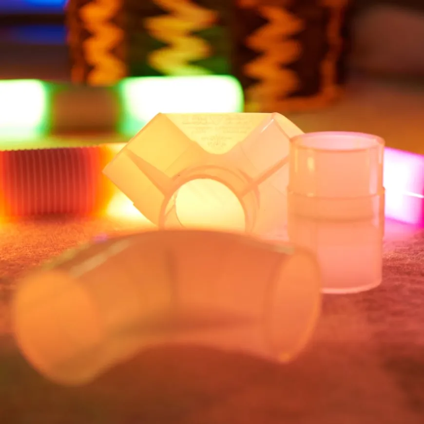 TTS Glow Cylinder Connectors 18pk