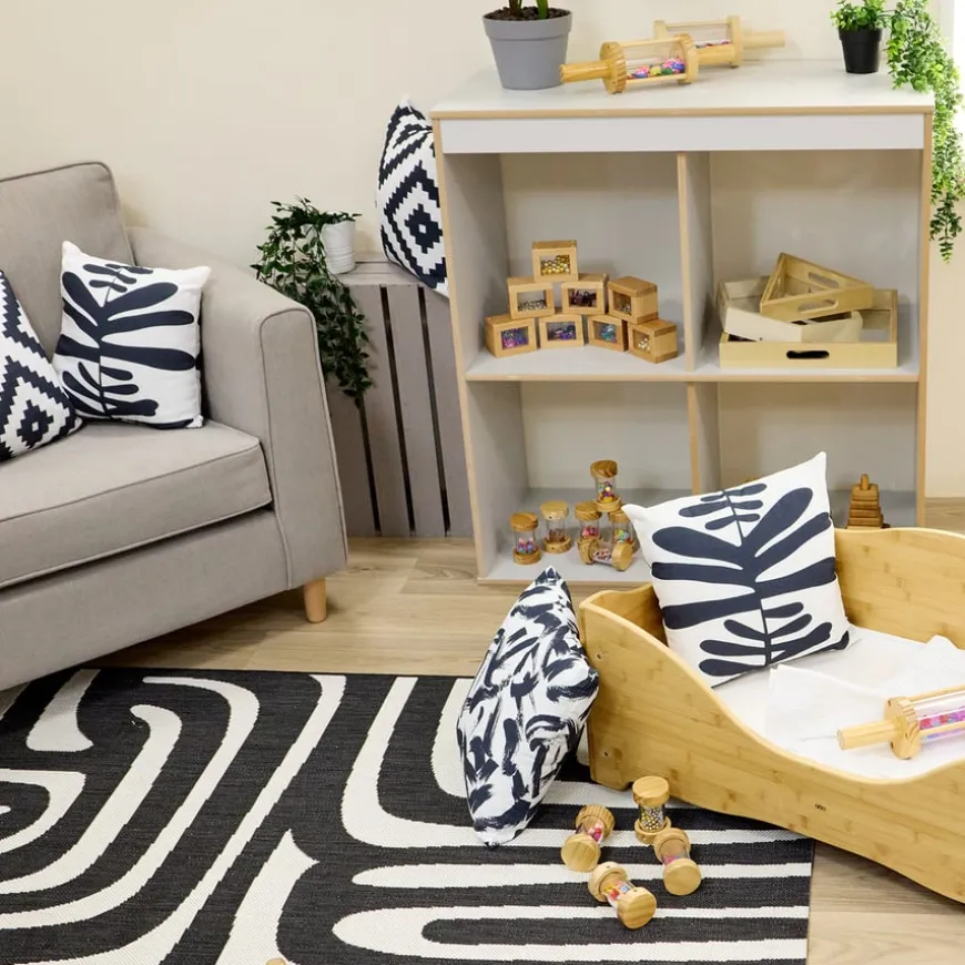 TTS Graphic Soft Furnishing Cushions 6pk