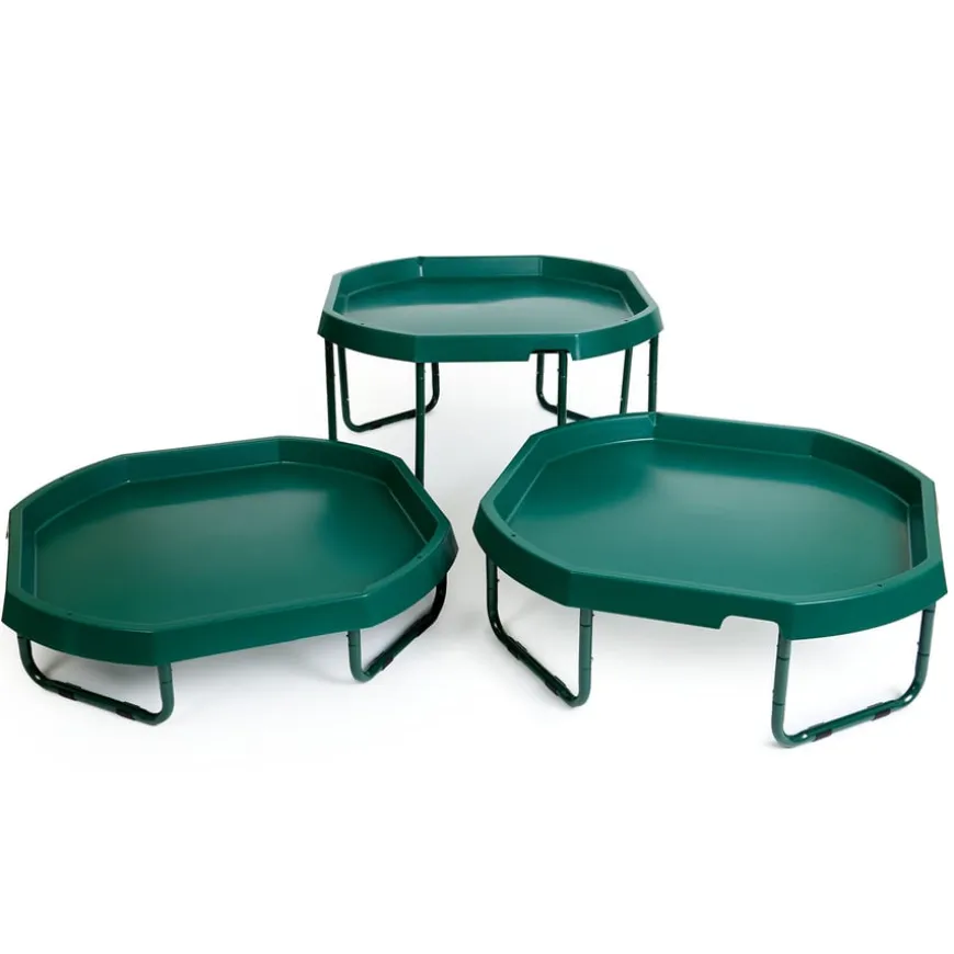 TTS Green Tuff Tray Table & Green Stand Bundle