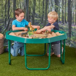 TTS Green Tuff Tray Table & Green Stand Bundle