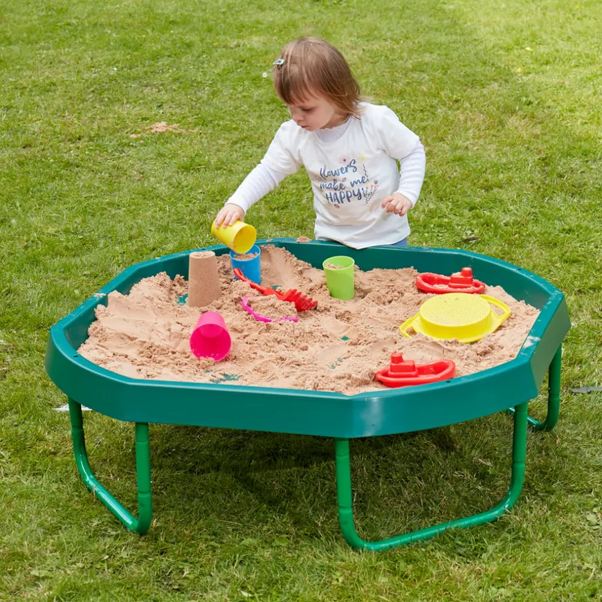 TTS Green Tuff Tray Table & Green Stand Bundle