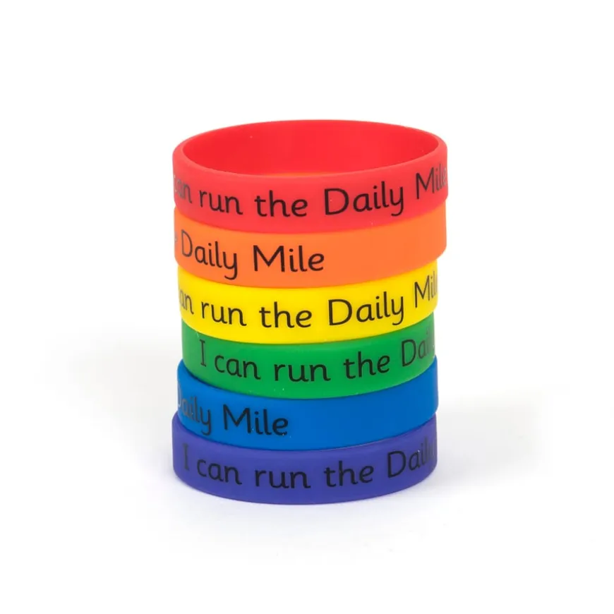TTS I can walk the Daily Mile Reward Wristbands