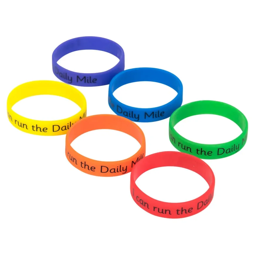 TTS I can walk the Daily Mile Reward Wristbands
