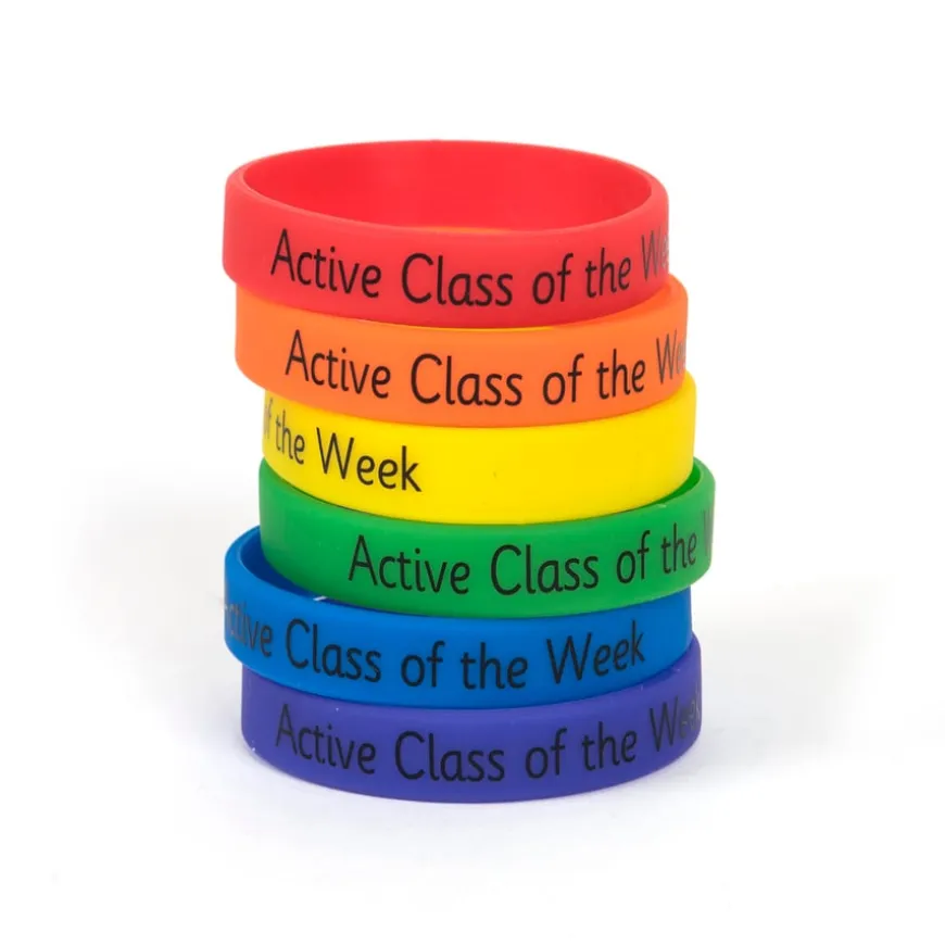 TTS I can walk the Daily Mile Reward Wristbands
