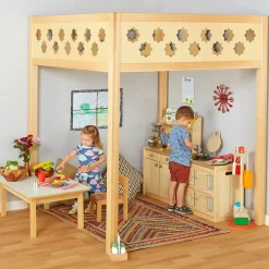 TTS Learning Location Wooden Play Structure
