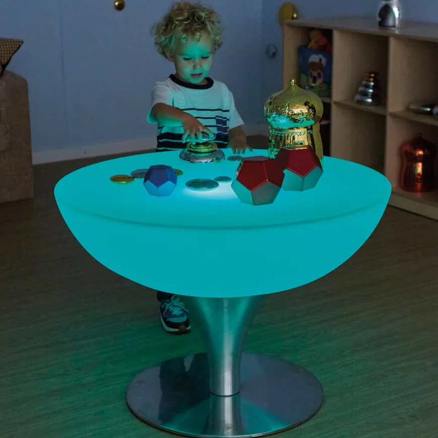 TTS Light Up Colour Changing Glow Table H56cm