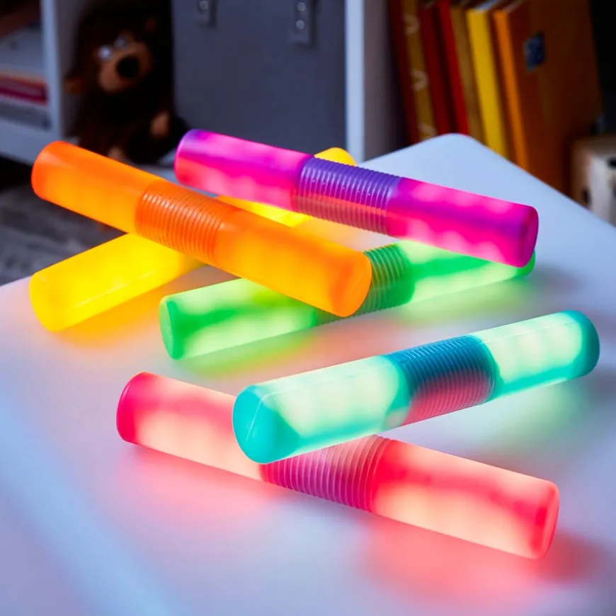 TTS Light Up Glow Cylinders 12pk
