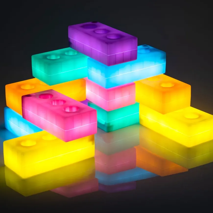 TTS Light up Glow Spheres, Cylinders and Bricks