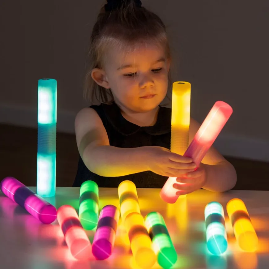 TTS Light up Glow Spheres, Cylinders and Bricks