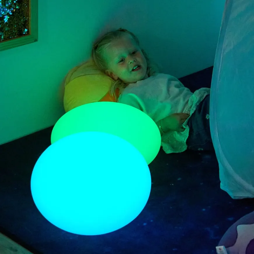 TTS Light-Up Sensory Pebbles 2pk