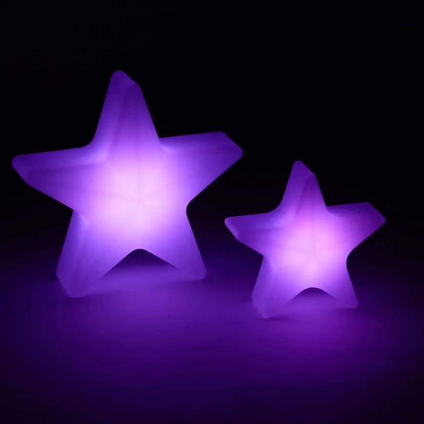 TTS Light-Up Sensory Stars 2pk