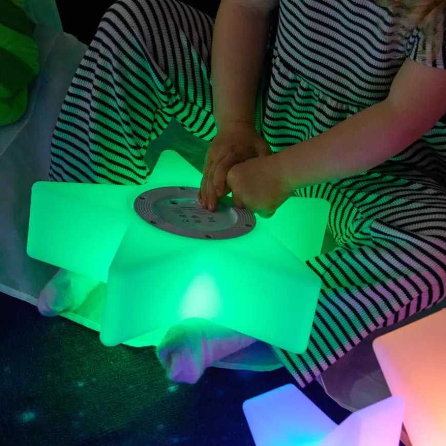 TTS Light-Up Sensory Stars 2pk
