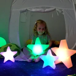 TTS Light-Up Sensory Stars 2pk