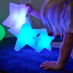 TTS Light-Up Sensory Stars 2pk
