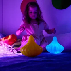 TTS Light Up Twist & Turn Spinning Tops