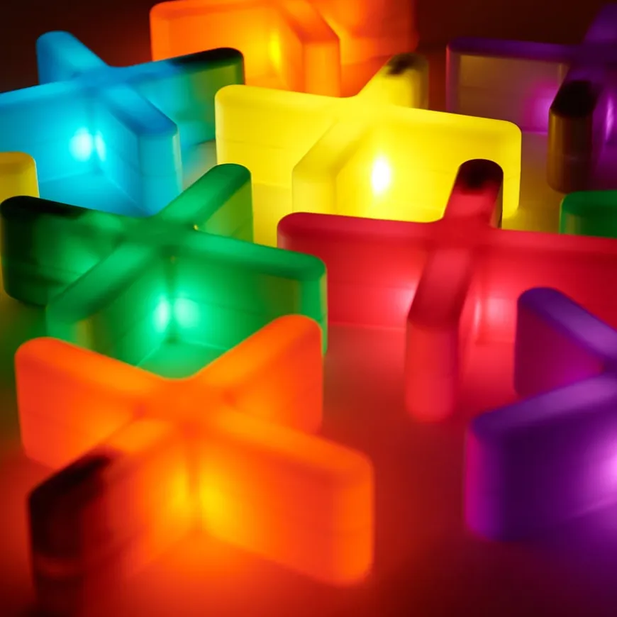 TTS Loose Parts Glow Crosses 12pk