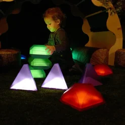 TTS Loose Parts Glow Jewelled Shapes Range