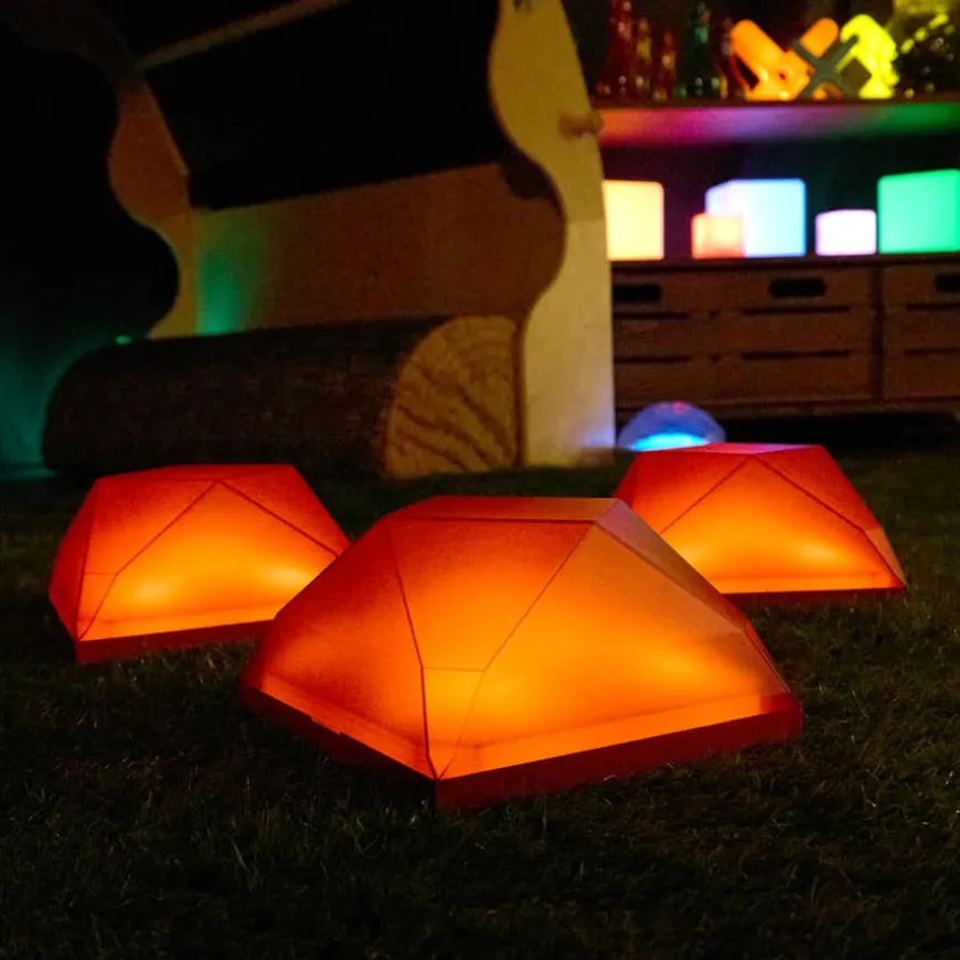 TTS Loose Parts Glow Jewelled Shapes Range