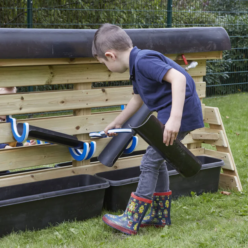 TTS Low Double Sided Water Channelling Wall