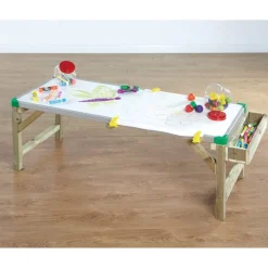 TTS Low Outdoor Whiteboard Mark Making Table