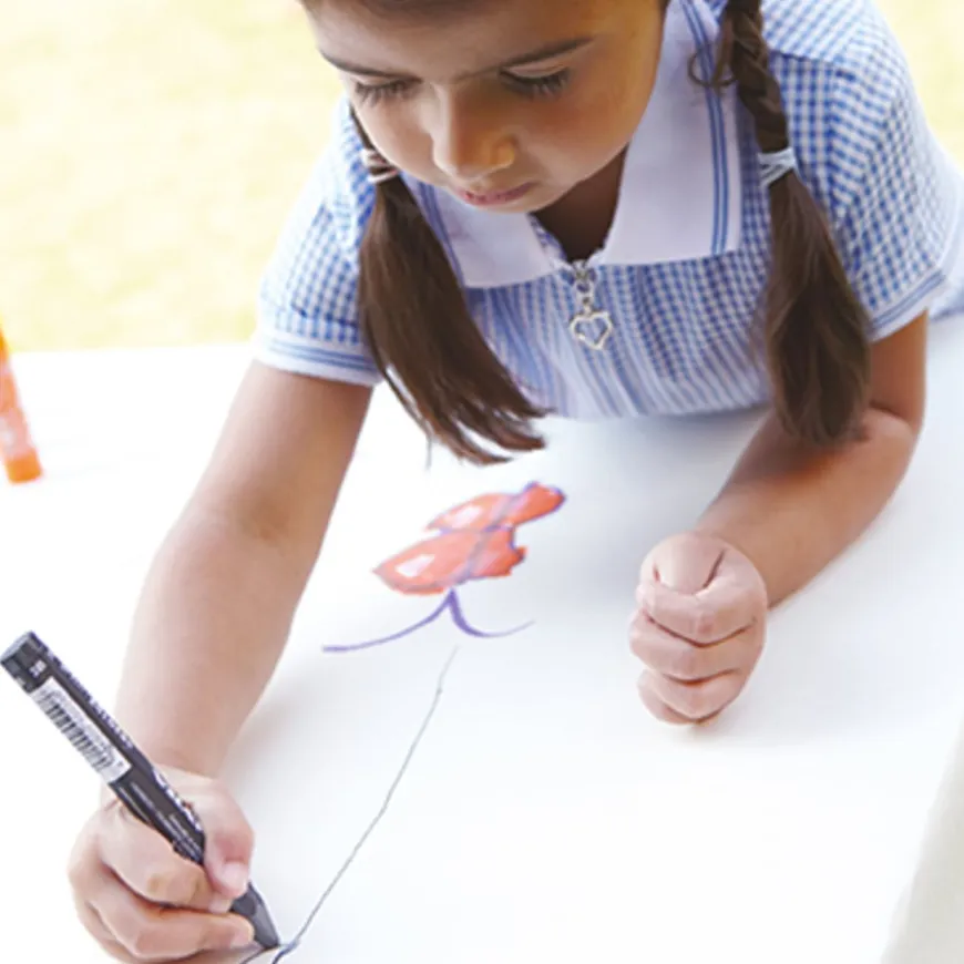 TTS Low Outdoor Whiteboard Mark Making Table