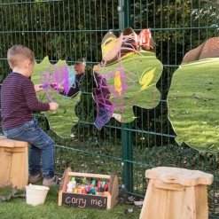 TTS Mark Making Mirror Leaves 3pk