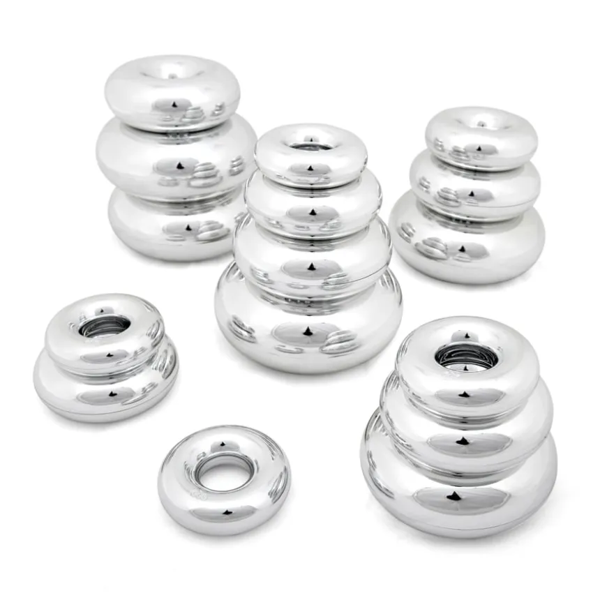 TTS Marvellous Metallics Mirror Stacking Donuts