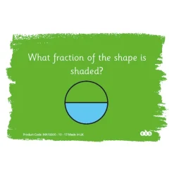 TTS Mastering Fractions Activity Cards Year 1 100pk