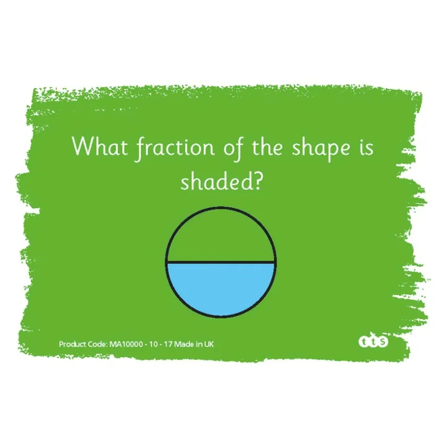 TTS Mastering Fractions Activity Cards Year 1 100pk