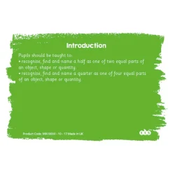 TTS Mastering Fractions Activity Cards Year 1 100pk