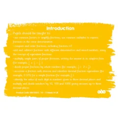 TTS Mastering Fractions Activity Cards Year 6 100pk